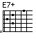 [chord image for meek-oh-why-maj.txt.data/E7+.png]